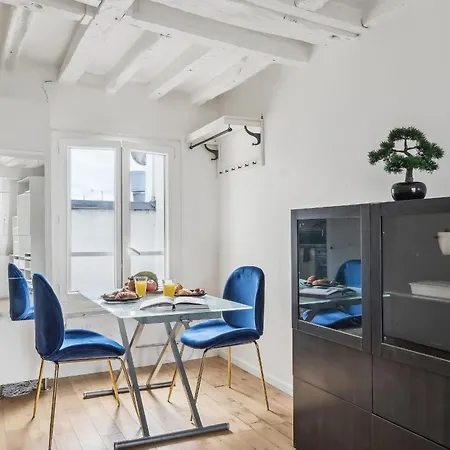 Apartmán Bnbnova - Le Louvre & Notre-dame Paříž